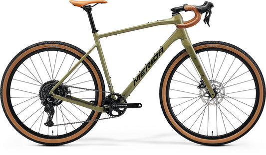 Merida Silex 200 Gravel Bike 2026 - Low Key Green