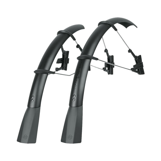 SKS Raceblade Pro XL Stealth Series Mudguard Set - Black