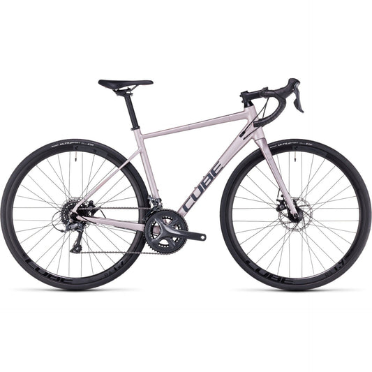 Cube Axial WS Womens Road Bike 2023 - Grey Rose Blush