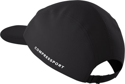 Compressport 5 Panel Running Cap - Black