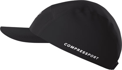 Compressport 5 Panel Running Cap - Black