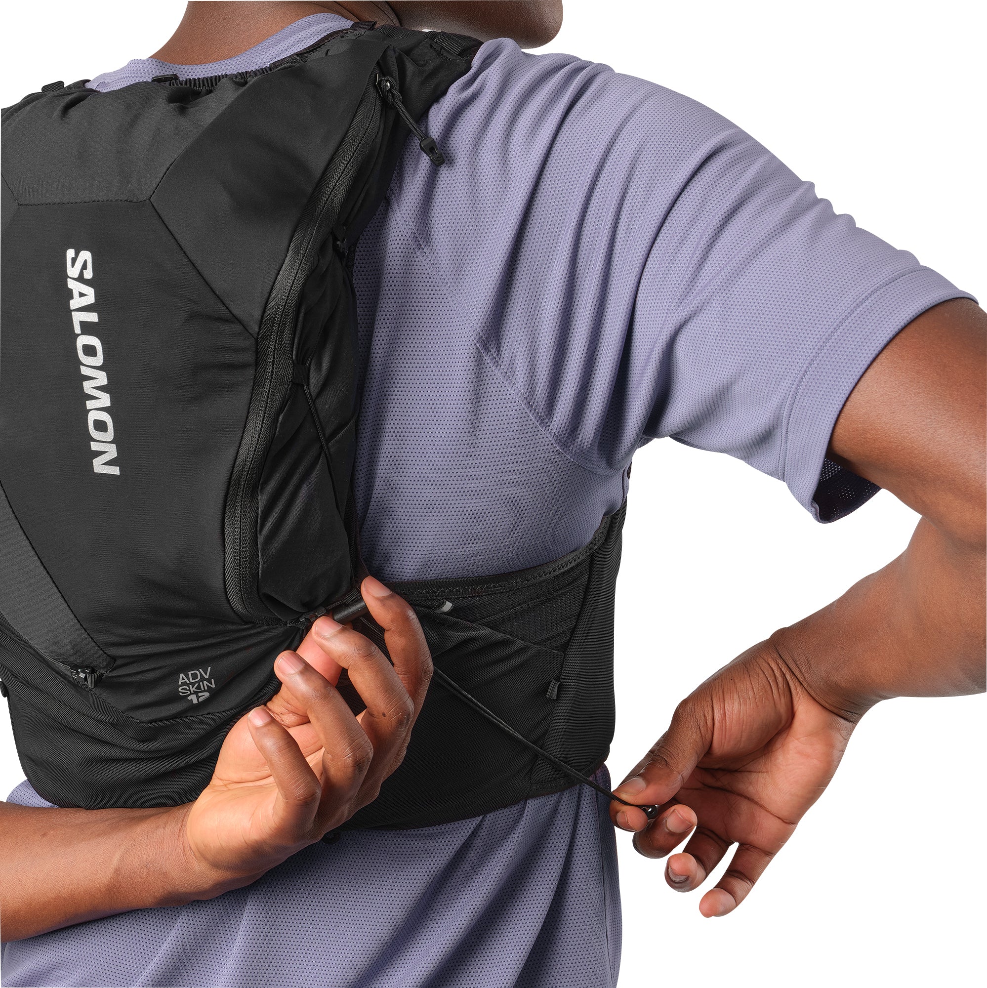 Salomon ADV Skin 12 V2025 Set Running Backpack - Black