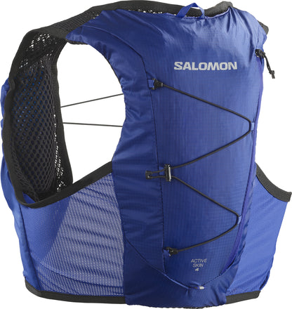 Salomon Active Skin 4 (No Flasks) Running Backpack - Blue