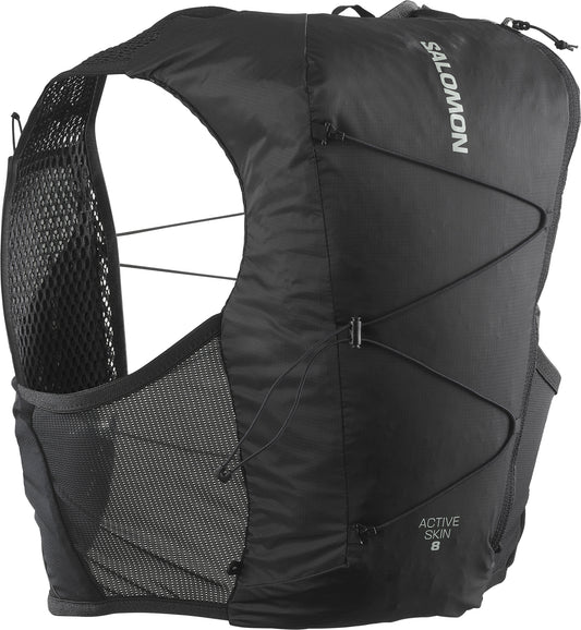 Salomon Active Skin 8 (No Flasks) Running Backpack - Black