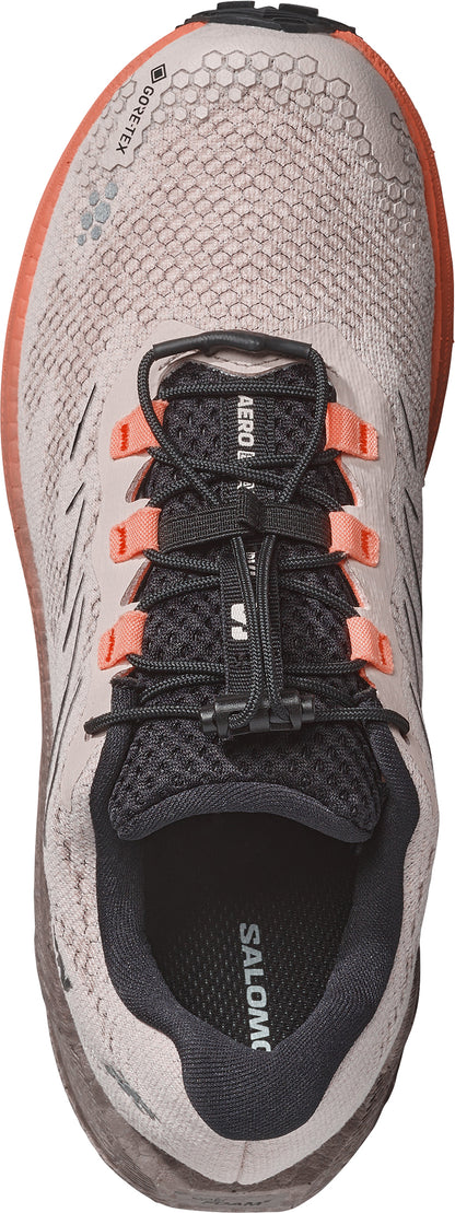 Salomon Aero Blaze 4 GRVL GORE-TEX Womens Trail Running Shoes - Cream