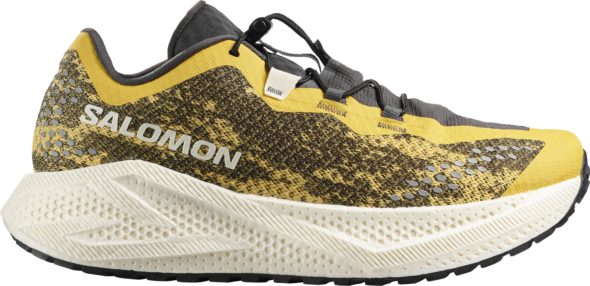 スパイク・シューズ SALOMON AERO GLIDE4 GRVL Salomon Aero Glide 4 GRVL Mens Trail Running Shoes - Yellow