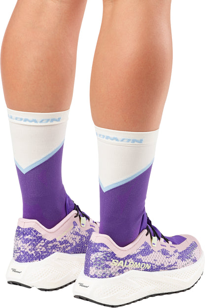 Salomon Aero Glide 4 GRVL Womens Trail Running Shoes - Pink