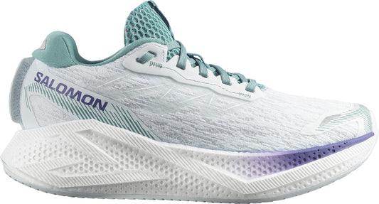 Salomon Aero Glide 4 Womens Running Shoes - White