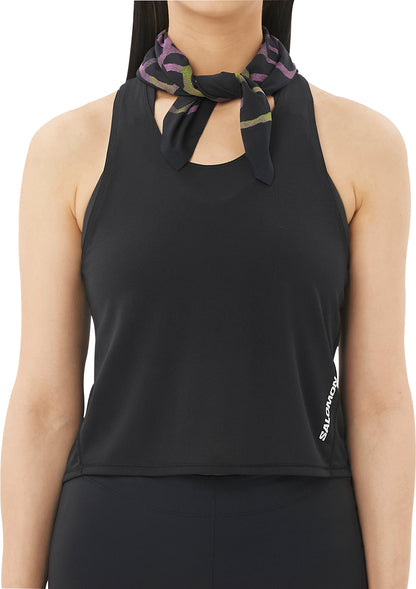Salomon Sense Aero Womens Running Vest Tank Top - Black