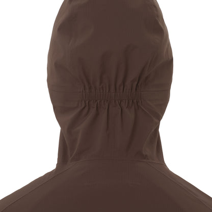 Salomon Bonatti Waterproof Mens Running Jacket - Brown