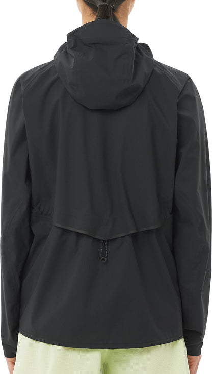 Salomon Bonatti Waterproof Womens Running Jacket - Black