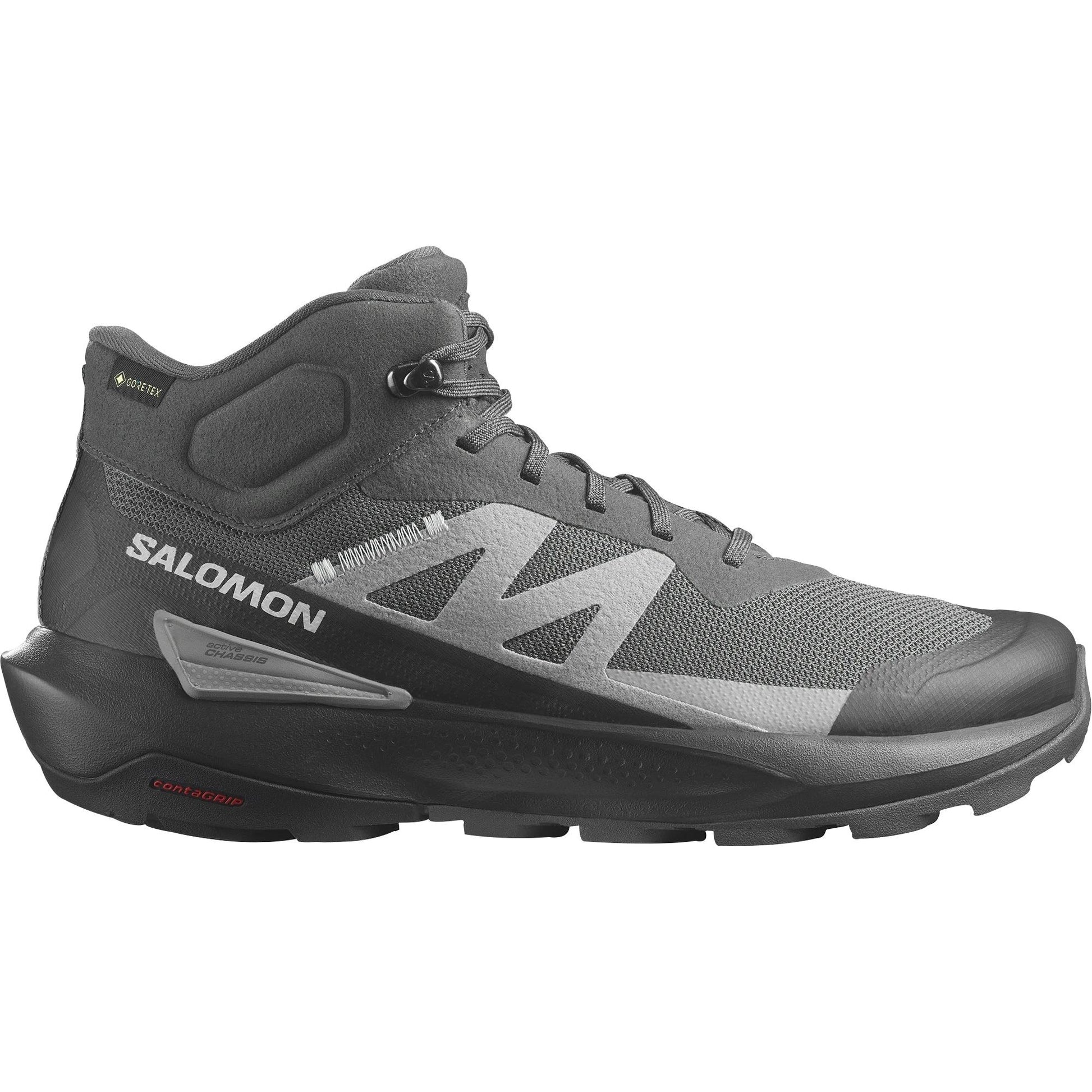 Salomon Elixir Activ Mid GORE-TEX Mens Walking Shoes Grey