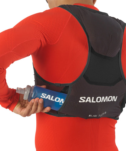 Salomon S/LAB Pulsar 3 Set Running Backpack - Black
