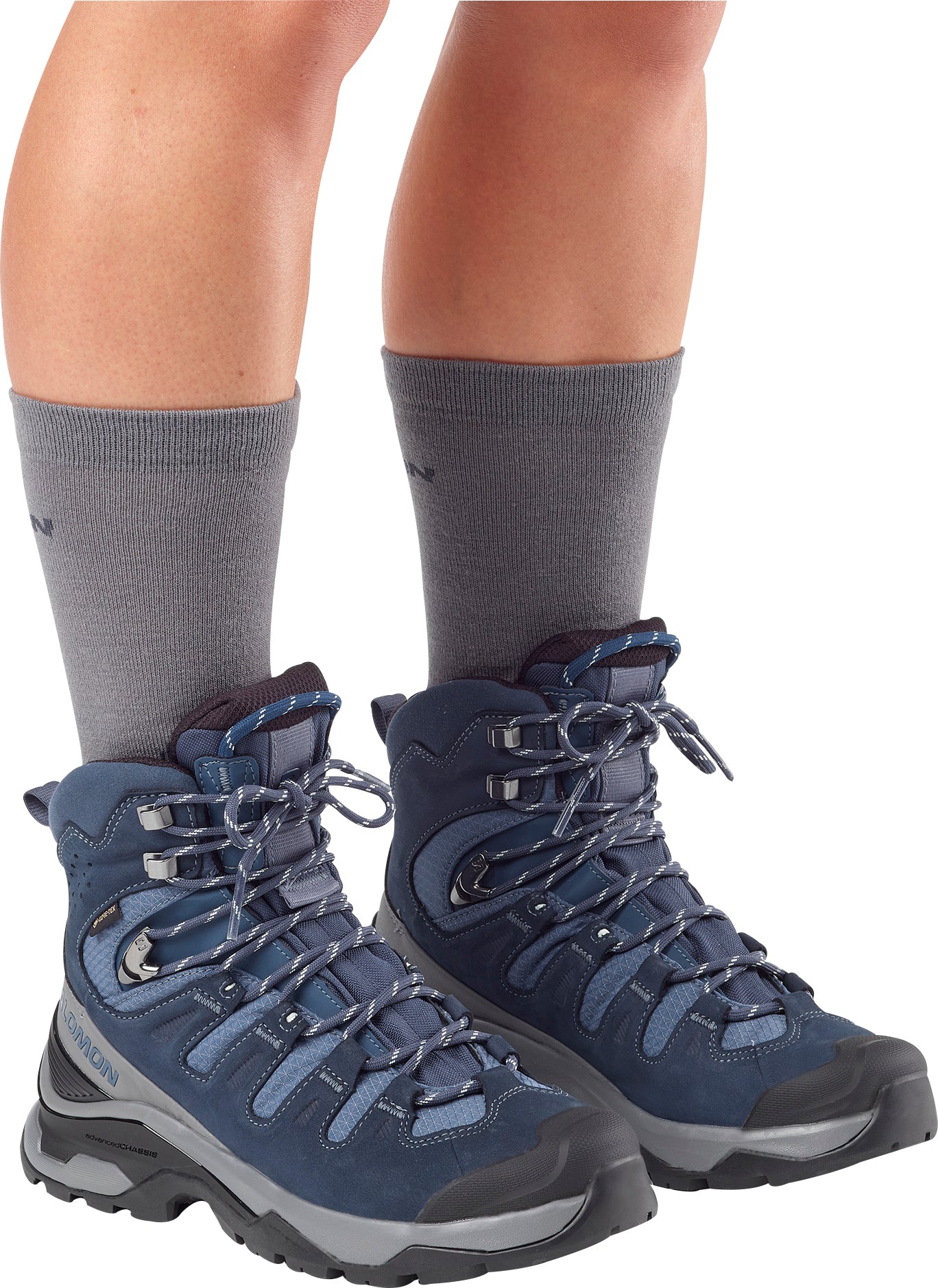 Salomon Quest 5 GORE-TEX Womens Walking Boots - Blue – Start Fitness