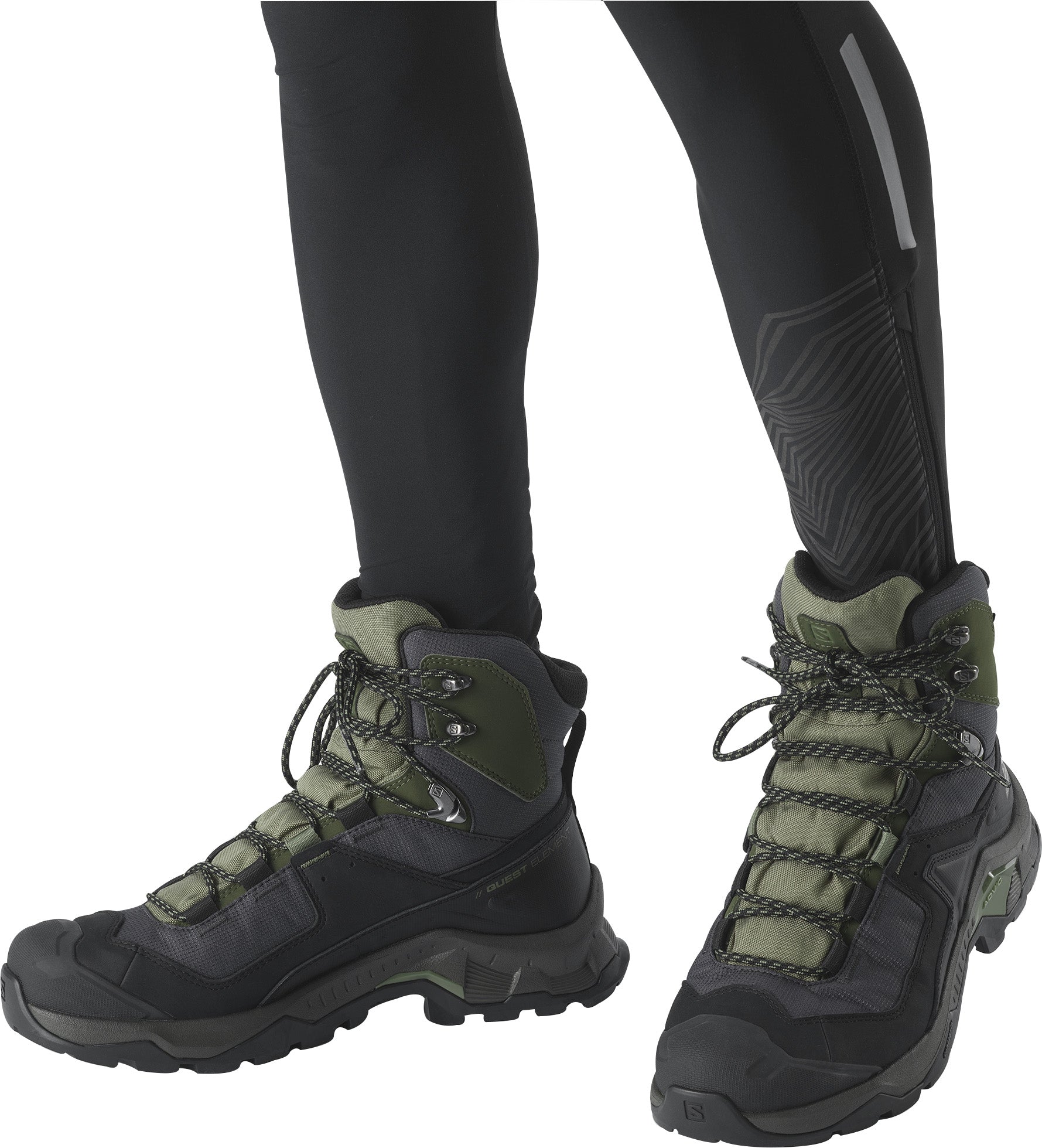 Salomon Quest Element GORE-TEX Mens Walking Boots - Black – Start