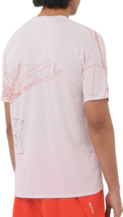 Salomon S/LAB Speed Short Sleeve Mens Running Top - Purple