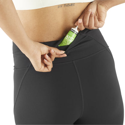 Salomon SHAKEout Bliss 8 Inch Womens Short Running Tights - Black