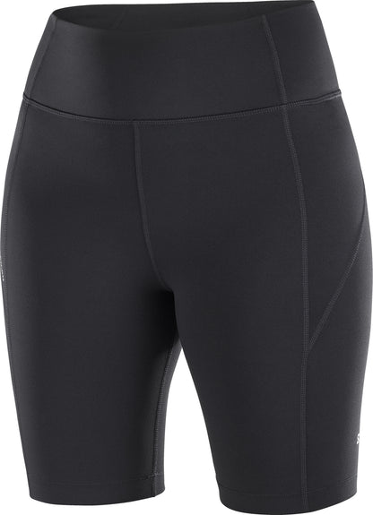 Salomon SHAKEout Bliss 8 Inch Womens Short Running Tights - Black