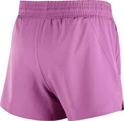 Salomon SHAKEout Core 2 In 1 Womens Running Shorts - Pink
