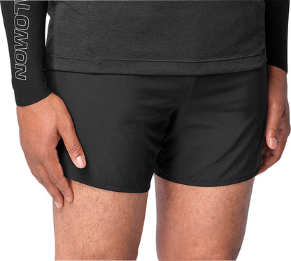 Salomon SHAKEout Core 5 Inch Mens Running Shorts - Black