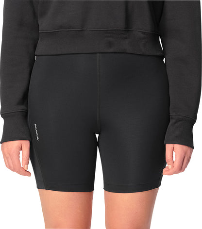 Salomon SHAKEout Core 6 Inch Womens Short Running Tights - Black