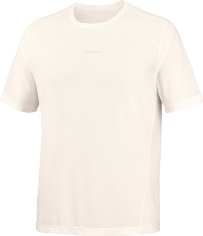 Salomon SHAKEout Core Graphic Short Sleeve Mens Running Top - White