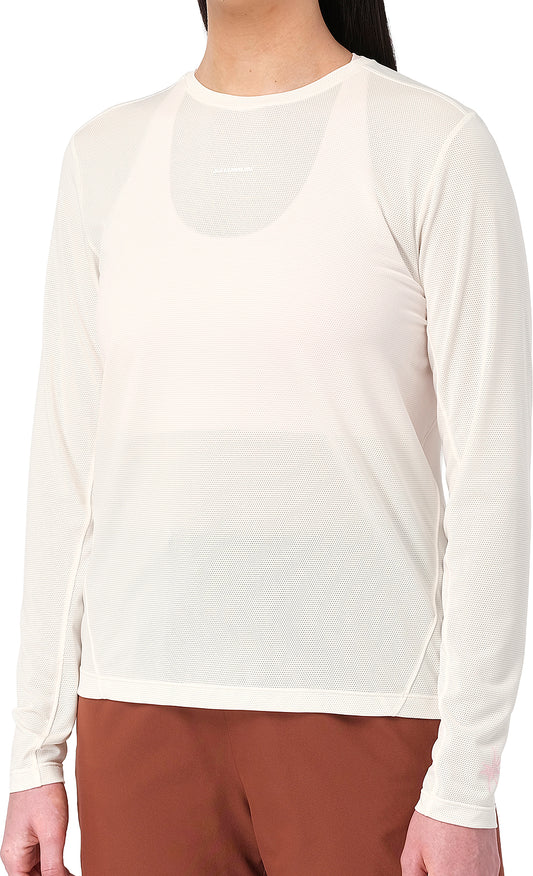 Salomon SHAKEout Core Long Sleeve Womens Running Top - White
