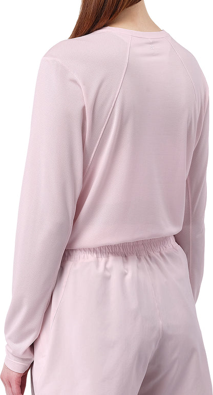 Salomon SHAKEout Core Long Sleeve Womens Running Top - Pink