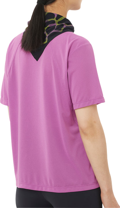 Salomon SHAKEout Core Short Sleeve Womens Running Top - Pink