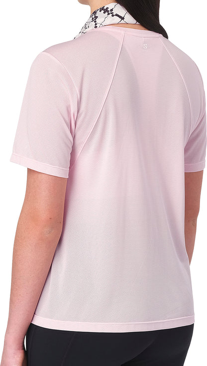 Salomon SHAKEout Core Short Sleeve Womens Running Top - Pink