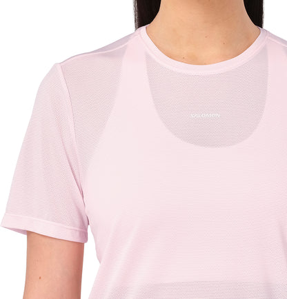 Salomon SHAKEout Core Short Sleeve Womens Running Top - Pink