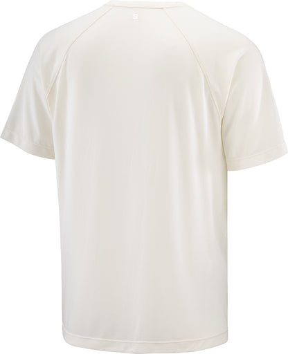 Salomon SHAKEout Core Short Sleeve Mens Running Top - White