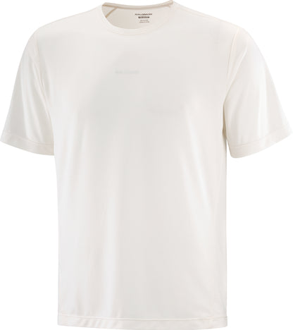 Salomon SHAKEout Core Short Sleeve Mens Running Top - White