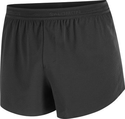 Salomon Sense Aero 3 Inch Split Mens Running Shorts - Black