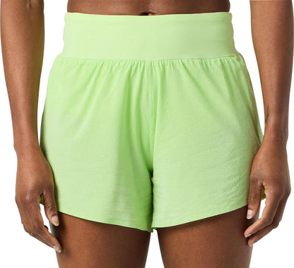 Salomon Sense Aero Stow 4 Inch Womens Running Shorts - Green