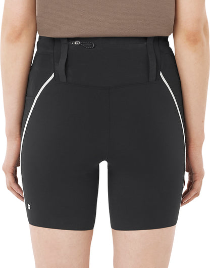 Salomon Sense Stow 6 Inch Womens Short Running Tights - Black