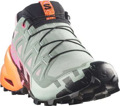 Salomon Speedcross 6 GORE-TEX Womens Trail Running Shoes - Green