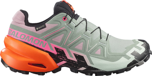 Salomon Speedcross 6 GORE-TEX Womens Trail Running Shoes - Green