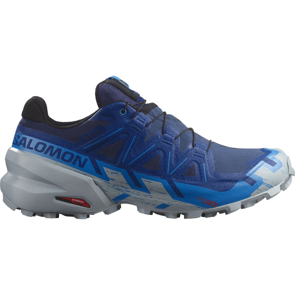 Salomon Speedcross 6 GORETEX Mens Trail Running Shoes Blue. Start Fitness
