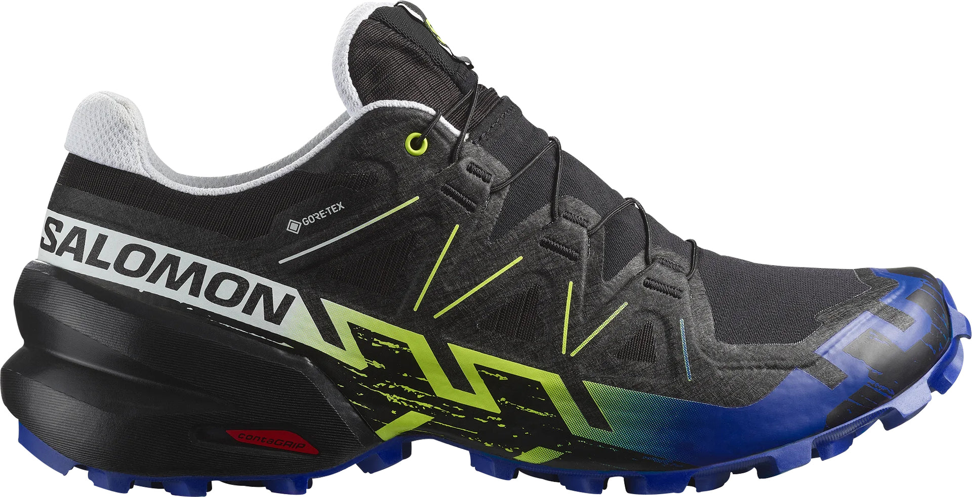 Salomon Speedcross 6 GORE-TEX Mens Trail Running Shoes - Black 