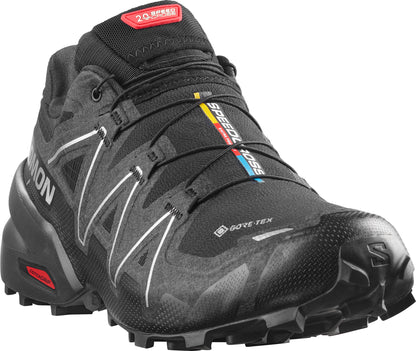Salomon Speedcross 6 GORE-TEX Mens Trail Running Shoes - Black