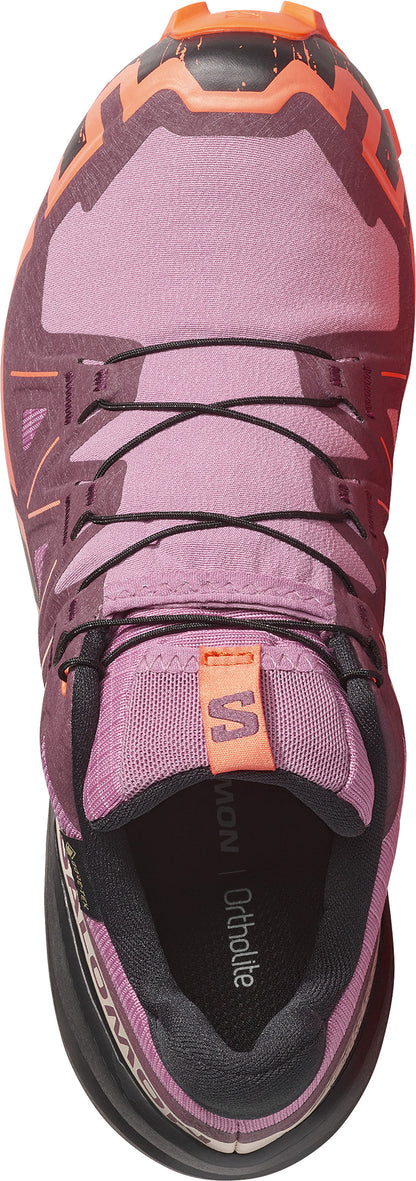 Salomon Speedcross 6 GORE-TEX Womens Trail Running Shoes - Pink