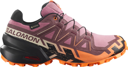 Salomon Speedcross 6 GORE-TEX Womens Trail Running Shoes - Pink