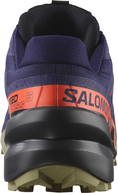 Salomon Speedcross 6 Mens Trail Running Shoes - Blue