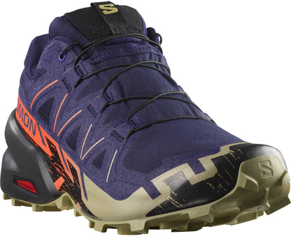 Salomon Speedcross 6 Mens Trail Running Shoes - Blue