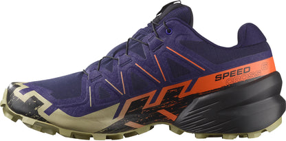 Salomon Speedcross 6 Mens Trail Running Shoes - Blue