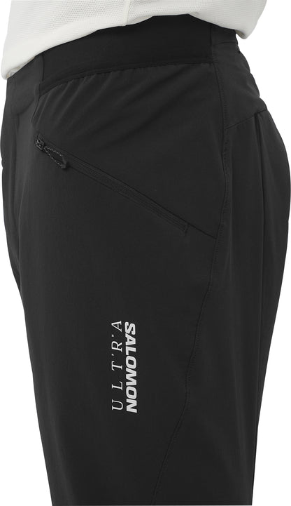 Salomon Ultra Mens Running Track Pants - Black