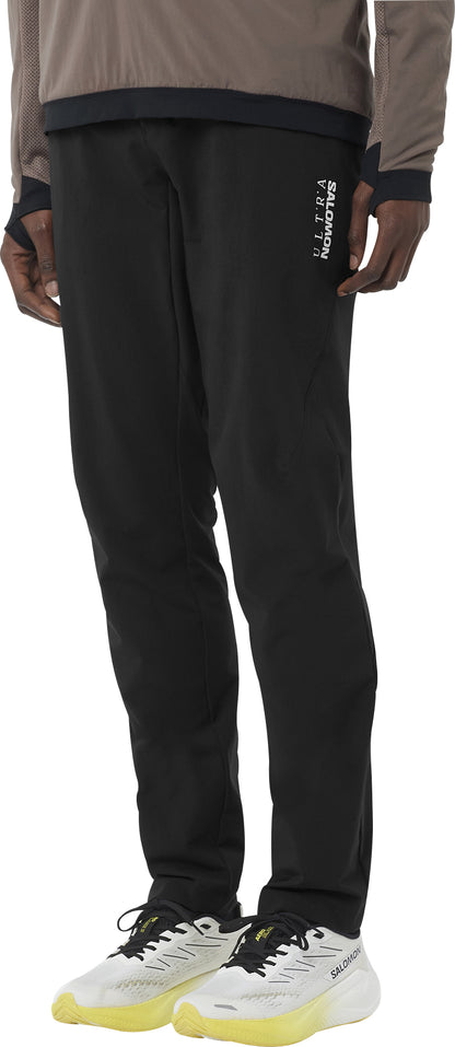 Salomon Ultra Mens Running Track Pants - Black