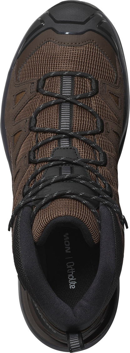 Salomon X Ultra 360 Leather Mid GORE-TEX Mens Walking Boots - Brown