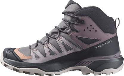 Salomon X Ultra 360 Mid GORE-TEX Womens Walking Boots - Grey